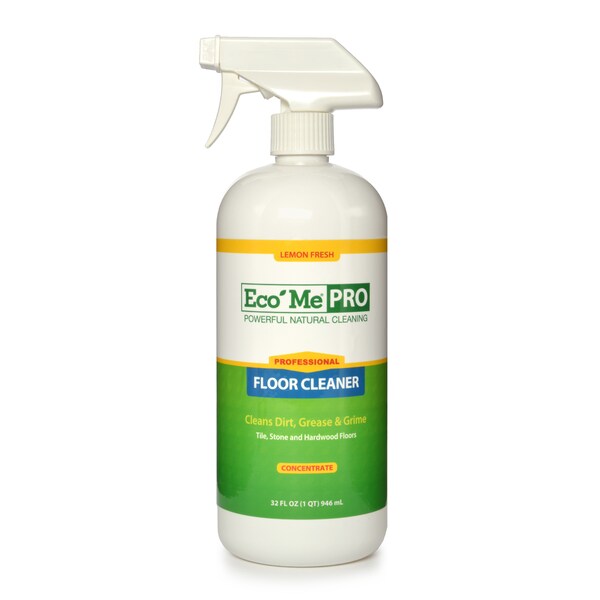 Eco Me Floor Cleaner, RTU, Lemon Fresh 32 oz., PK6 ECJSFCCL3206 Zoro